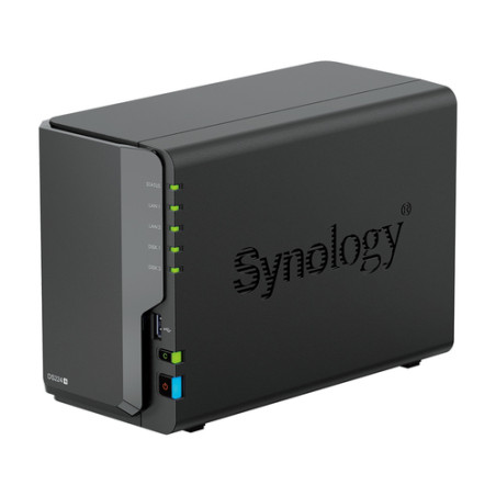 NAS SYNOLOGY DS224+ 2HD 3.5/2.5 2P USB 2 LAN
