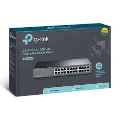 TP-Link TL-SF1024D switch di rete Non gestito Fast Ethernet (10/100) Grigio