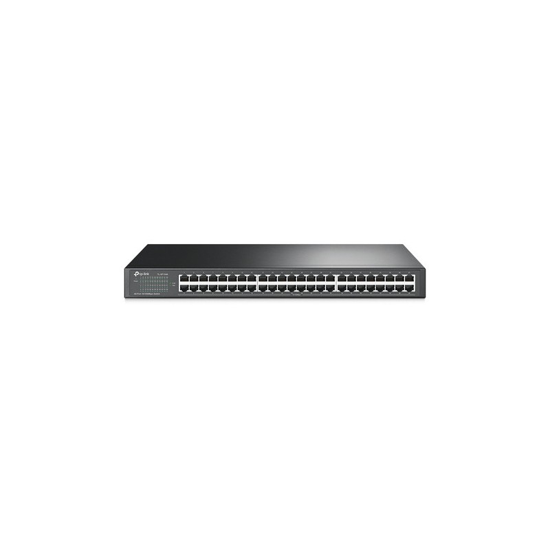 TP-Link TL-SF1048 Non gestito Fast Ethernet (10/100) 1U Nero