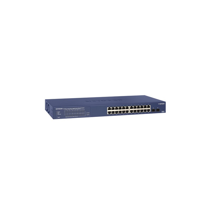 NETGEAR GS724TP Gestito L2/L3/L4 Gigabit Ethernet (10/100/1000) Supporto Power over Ethernet (PoE) 1U Nero, Grigio