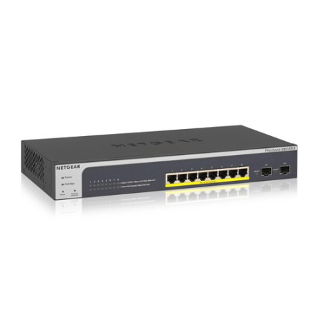 NETGEAR GS510TLP Gestito L2/L3/L4 Gigabit Ethernet (10/100/1000) Supporto Power over Ethernet (PoE) Nero