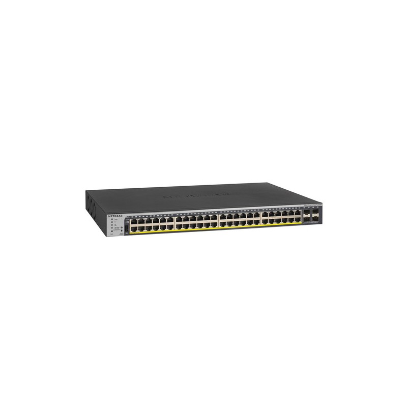 NETGEAR GS752TPP Gestito L2/L3/L4 Gigabit Ethernet (10/100/1000) Supporto Power over Ethernet (PoE) 1U Nero