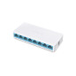 SWITCH MINI DESKTOP 8P 10/100 RJ45 AUTO MDI/MDIX PLASTIC CASE