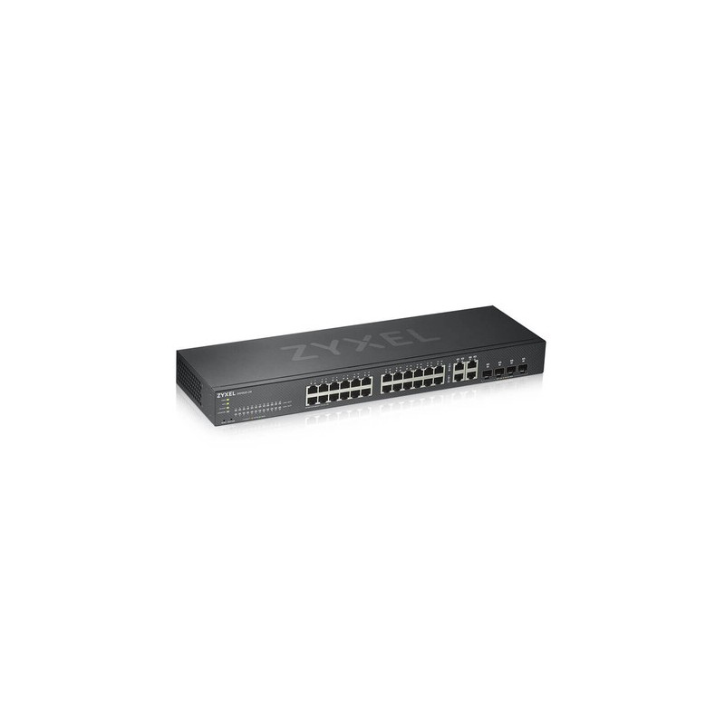 SWITCH 24P GIGABIT 4P DUAL GIGABIT IPV6 VLAN RACK 19 NEBULA