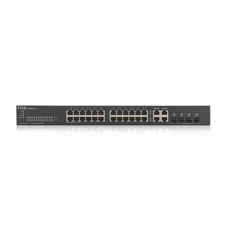 SWITCH 24P GIGABIT 4P DUAL GIGABIT IPV6 VLAN RACK 19 NEBULA
