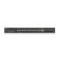 SWITCH 24P GIGABIT 4P DUAL GIGABIT IPV6 VLAN RACK 19 NEBULA