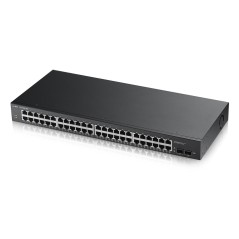 SWITCH 48P GIGABIT + 2SFP GIGABIT I PV6 RACK19 GAR A VITA