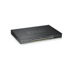 SWITCH 24P GIGABIT POE +4P DUAL GI GA NEBULA FLEX IPV6 RACK 19