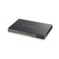 SWITCH 24P GIGABIT POE +4P DUAL GI GA NEBULA FLEX IPV6 RACK 19