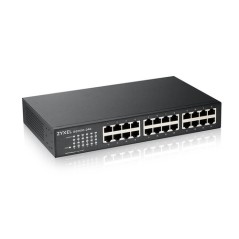SWITCH 24P 10\100 SENZA VENTOLE DES KTOP RACK MOUNTABLE