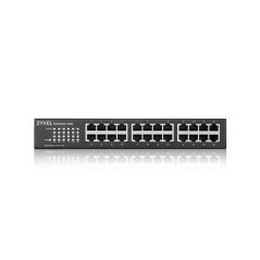SWITCH 24P 10\100 SENZA VENTOLE DES KTOP RACK MOUNTABLE