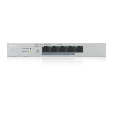 SWITCH 5P GIGABIT DI CUI 4POE FINO 60W
