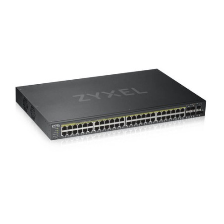 SWITCH 44P GIGA POE +4P DUAL GIGABI T +2SFP IPV6 NEBULAFLEX RACK 19