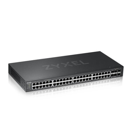 SWITCH 44P GIGA POE +4P DUAL GIGABI T +2SFP IPV6 NEBULAFLEX RACK 19
