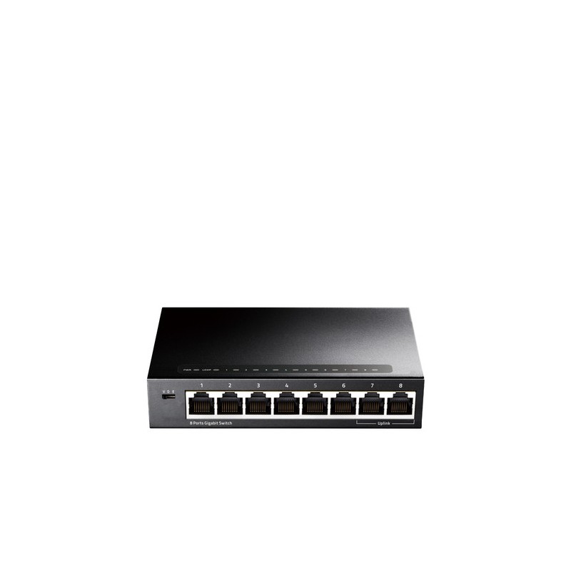SWITCH 8P GIGABIT METAL DESKTOP