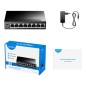 SWITCH 8P GIGABIT METAL DESKTOP