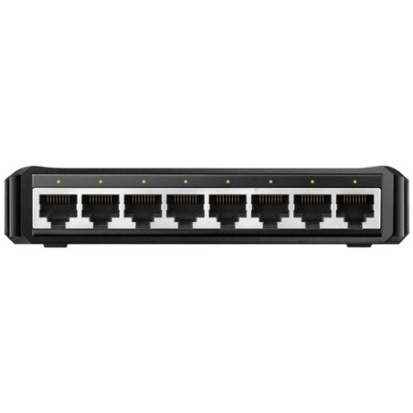 SWITCH 8P GIGABIT PLASTIC DESKTOP