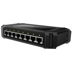 SWITCH 8P GIGABIT PLASTIC DESKTOP