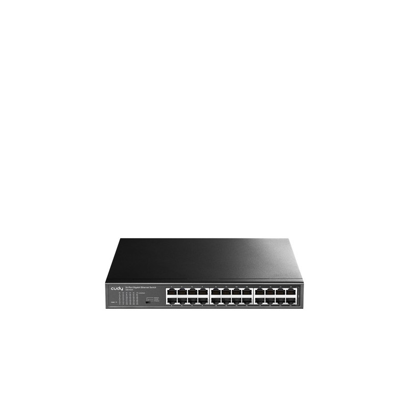 Cudy GS1024 switch di rete Gigabit Ethernet (10/100/1000) Nero