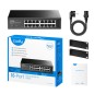 Cudy GS1016 switch di rete Gigabit Ethernet (10/100/1000) Nero