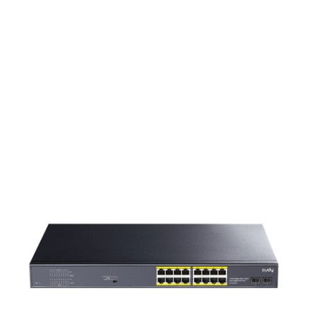 SWITCH 18P RJ45 POE+ 2P GIGABIT SFP 200W POWER SUPPLY DEFAULT/VLAN/EXT