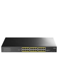 SWITCH 24P GIGABIT POE 2SFP RACK AL IM 300WD DESK/RACK 802,1P QOS
