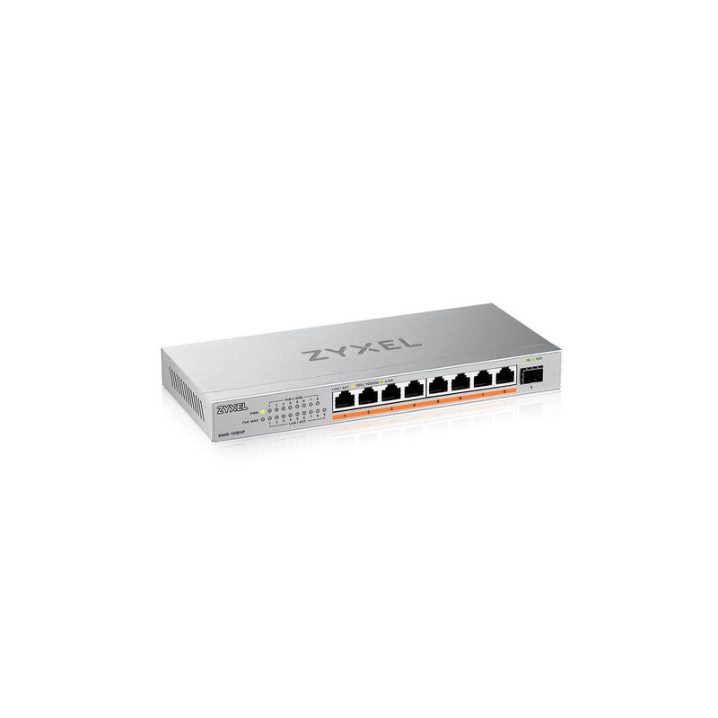 SWITCH XMG-100 SERIES XMG-108HP SWITCH 8P POE + 1 SFP UNMANAGED