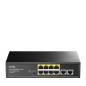 SWITCH 8P 10/100 POE +2P UPLINK 120 W