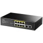 SWITCH 8P 10/100 POE +2P UPLINK 120 W