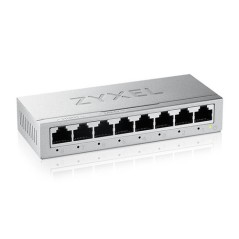 SWITCH 8P GIGABIT ZYXEL METAL CASE 16 GBPS UNMANAGED 8X10/100/1000