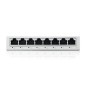 SWITCH 8P GIGABIT ZYXEL METAL CASE 16 GBPS UNMANAGED 8X10/100/1000