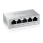 SWITCH 5P GIGABIT ZYXEL METAL CASE 10 GBPS UNMANAGED 5X10/100/1000
