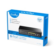 SWITCH 6P 10/100 POE 60W