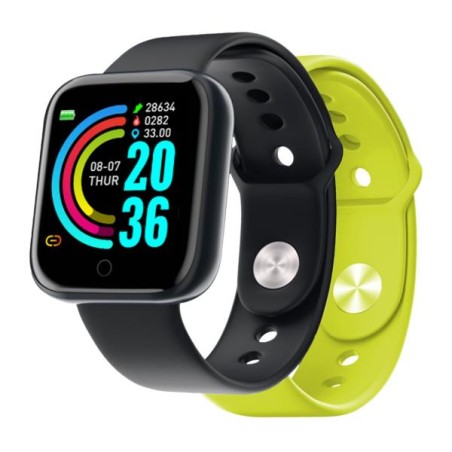 Nilox Smartwatch Trailband 1.44" + 2 Cinturini intercambiabili