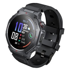 Hoco Y37 AMOLED GPS Smartwatch sports watch Black supporta chiamate BT
