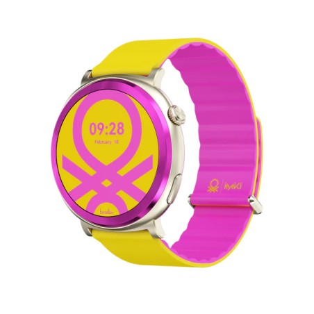 IMIKI Smartwatch Holo 2 x Benetton Lemon rose