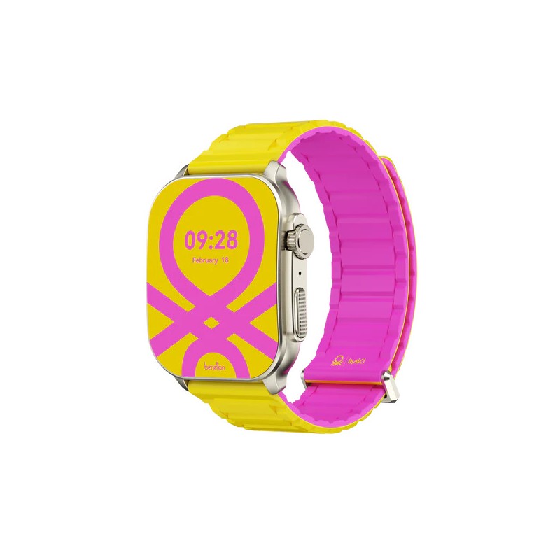 IMIKI Smartwatch Frame 2 x Benetton Lemon Rose
