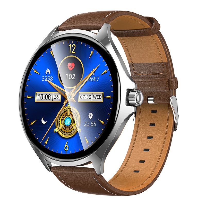 Smartwatch Ultraslim Hoco Y39 con suporto chiamata silver - IP67, GPS, SpO2, Heart Rate