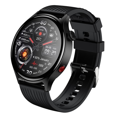 Smatwatch Hoco Y46 con supporto chiamata black - IP67, SpO2, Heart Rate, Find My (iOS)