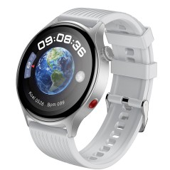 Smatwatch Hoco Y46 con supporto chiamata silver - IP67, SpO2, Heart Rate, Find My (iOS)