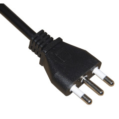 PRESA MULTIPLA LINK 6 SCHUKO CON INTERRUTTORE CAVO 1,5MT NERA