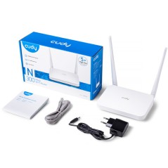 ROUTER 300 WIFI 4P 10/100 2X5DBI