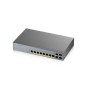 SWITCH 12P CCTV GS1350-12HP 8P POE 2P SFP 2GBT UPLINK