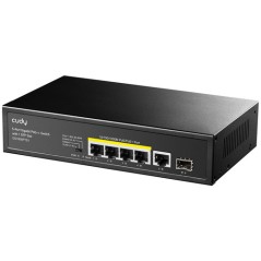 SWITCH 5P GIGABIT POE+ +1P SFP 120W