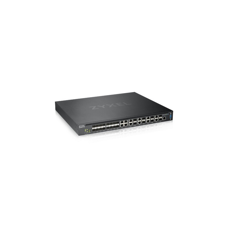 SWITCH ZYXEL XS3800-28 24P GIGABIT 4PSFP+ 24PFIBRA/12PRAME