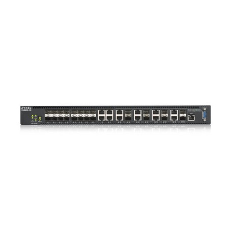 SWITCH ZYXEL XS3800-28 24P GIGABIT 4PSFP+ 24PFIBRA/12PRAME
