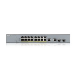 SWITCH CCTV GS1350-18HP 18P GIGABITS POE+2COMBO GBITUPLINK
