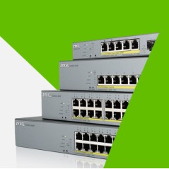 SWITCH CCTV GS1350-18HP 18P GIGABITS POE+2COMBO GBITUPLINK