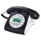 TIM Sirio Classico Telefono analogico Identificatore di chiamata Nero, Bianco