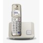 Panasonic KX-TGE210JTN telefono Telefono DECT Identificatore di chiamata Champagne